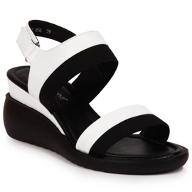 Sandaalit kiilalla Sergio Leone W SK377B valkoinen