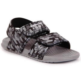 Tarranauhasandaalit American Club Jr AM881B harmaa