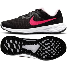 Nike Revolution 6 DD1096 007 juoksukengät musta