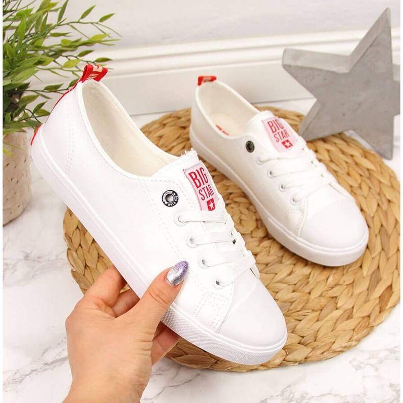 Matala ekonahka valkoinen Big Star GG274005