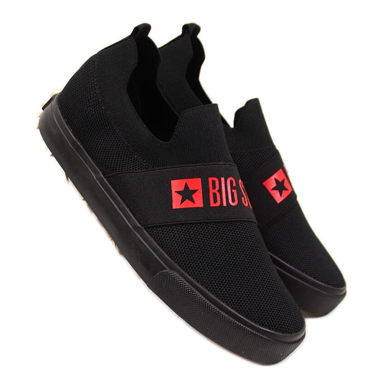 Naisten mustat lenkkarit Big Star FF274221