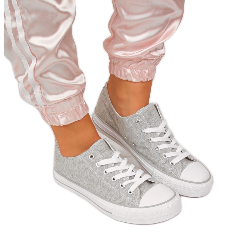 Atletico harmaat tekstiilista matalat tennarit