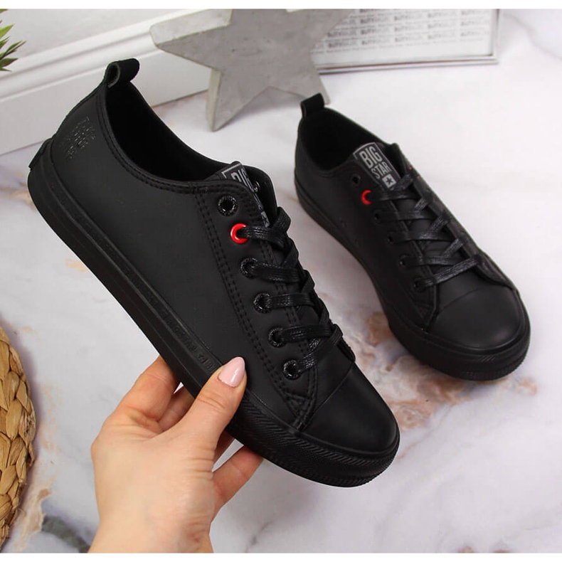 Matala ekonahka kokonaan musta Big Star JJ274006