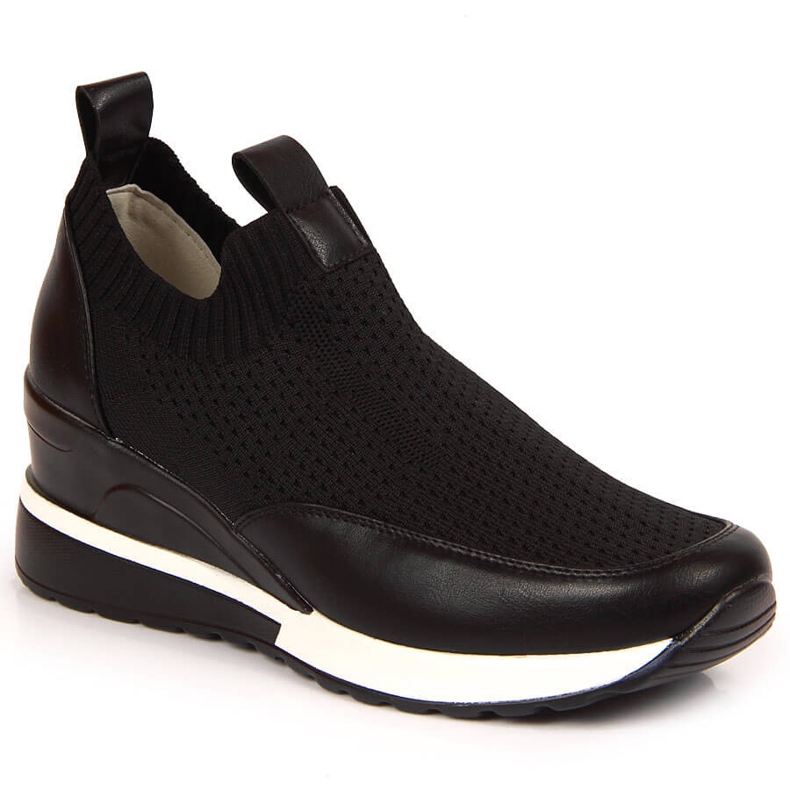 Naisten mustat kiilakengät Potocki