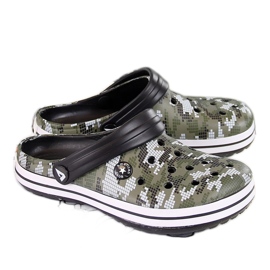 American Club khakivaahtomuovitossut pojille