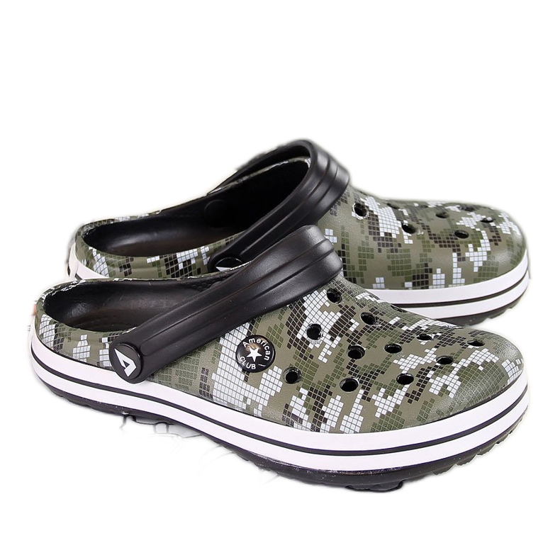 American Club khakivaahtomuovitossut pojille