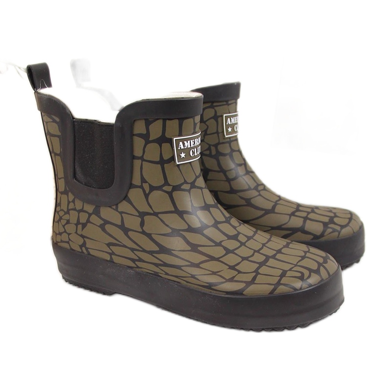 American Club khaki lasten kalossit vihreä