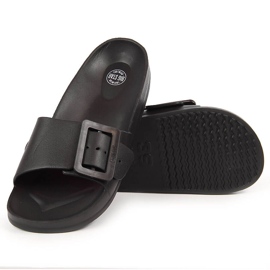 Naisten mustat vaahtomuovirantatossut Big Star FF274A389