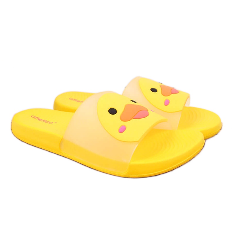 Keltaiset Atletico lasten tossut uima-altaalle keltainen