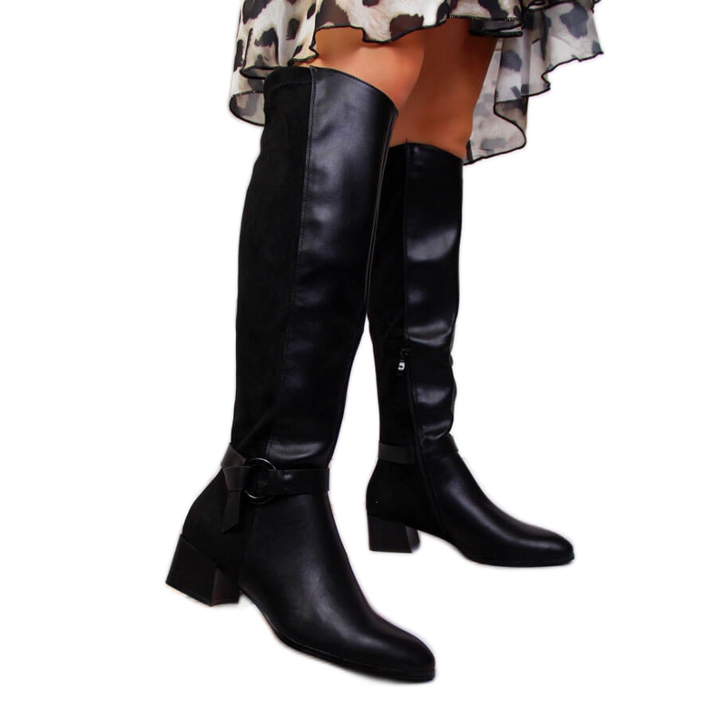 Mustat Filippo naisten saappaat lohkossa