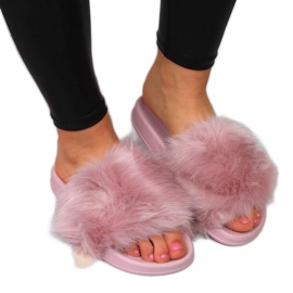 Naisten tossut vaalean violetilla Msmg violetti