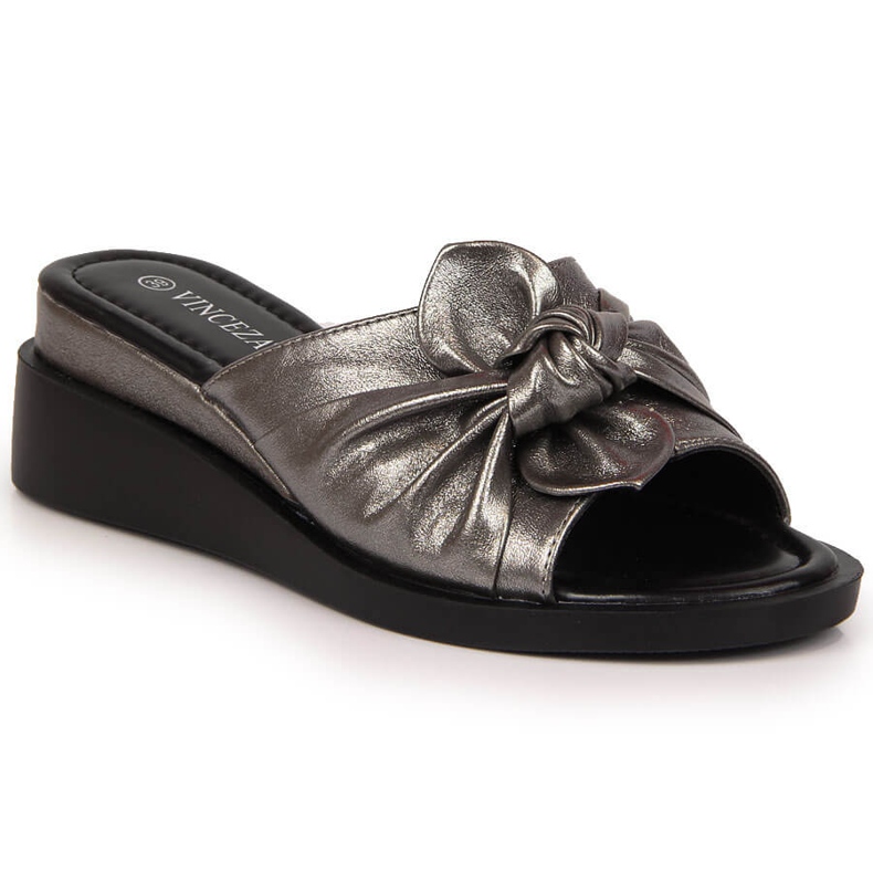 Naisten hopeiset kiilatossut Vinceza