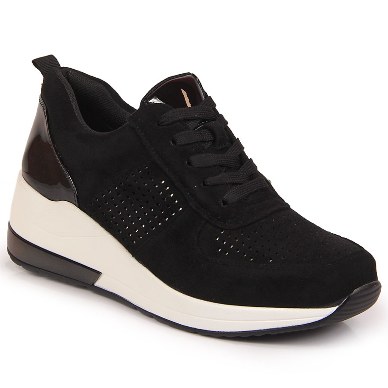 Naisten mustat kiilakengät Jezzi