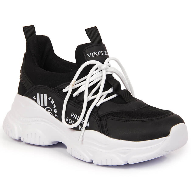 Naisten mustat Vinceza-urheilukengät