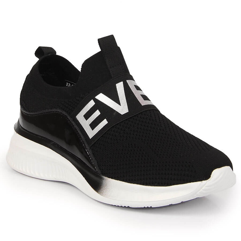 Naisten urheilukengät slip musta Vinceza