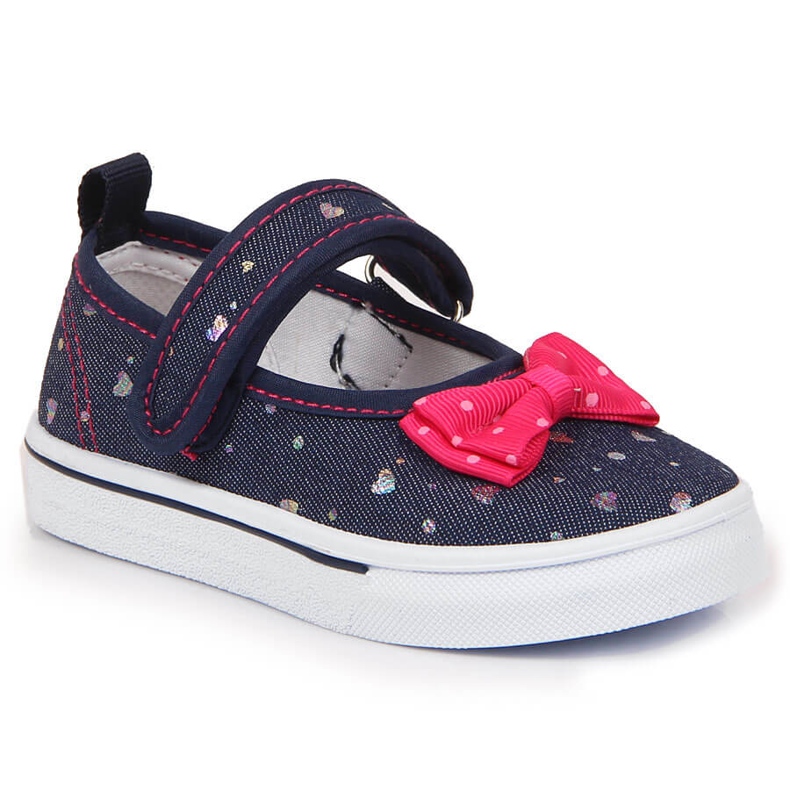 Tyttöjen balerinat tarranauhalla Atletico tummansininen laivastonsininen