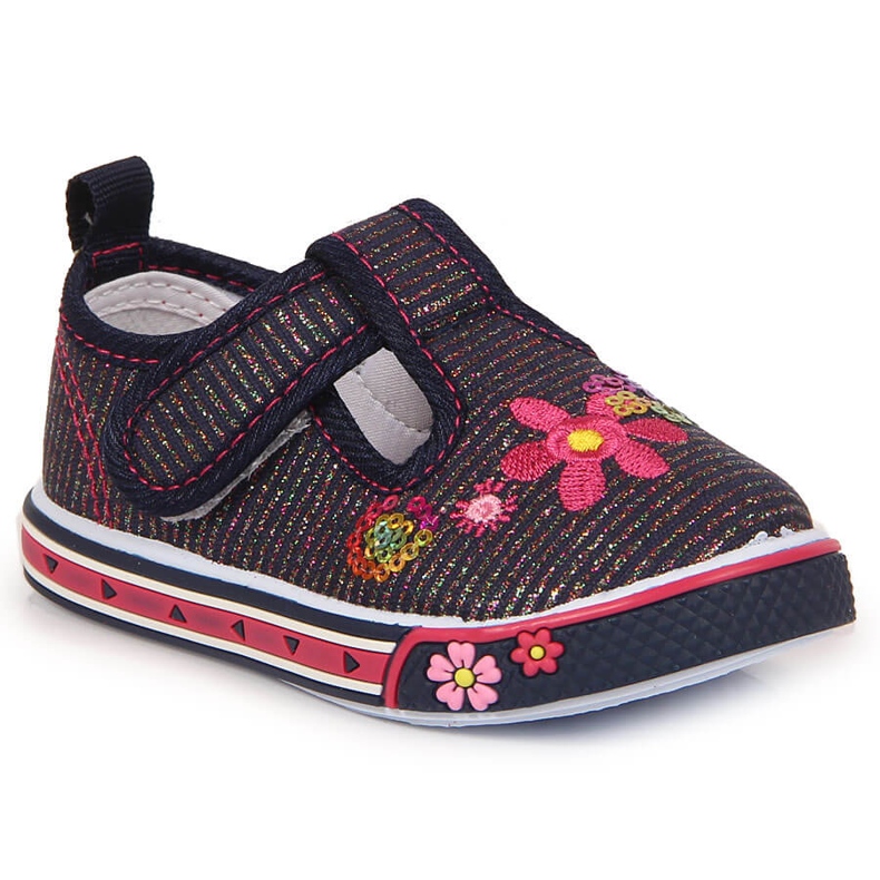 Atletico tummansiniset tennarit tytöille sininen