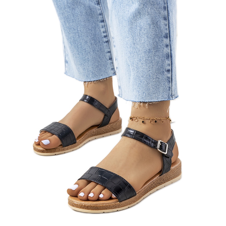 Speier naisten mustat sandaalit