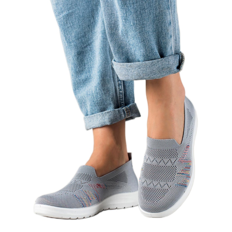 W. Potocki Mukava Slipony Potocki harmaa