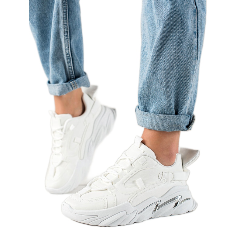 W. Potocki Potockin valkoiset tennarit valkoinen