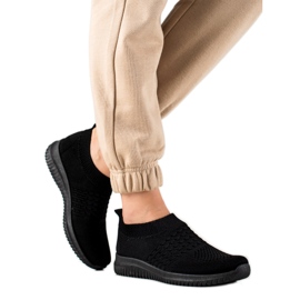 W. Potocki Potocki Slip-On urheilukengät musta