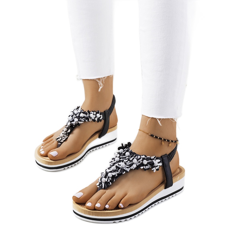 Naisten mustat Tove sandaalit