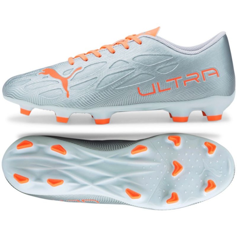 Puma Ultra 4.4 FG / AG M 106700 01 jalkapallokengät harmaa hopea