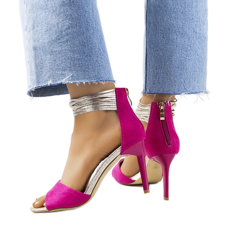 Vaaleanpunaiset Vasquez-korkokengät vaaleanpunainen