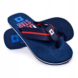 Miesten varvastossut Big Star FF174478 Navy blue tummansininen