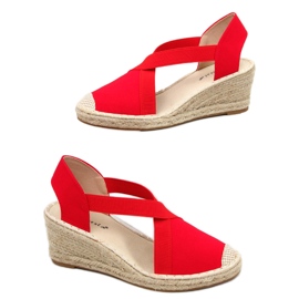Espadrilles Wedge sandaalit Dolor Red punainen Espadrilles Wedge sandaalit Dolor Red punainen