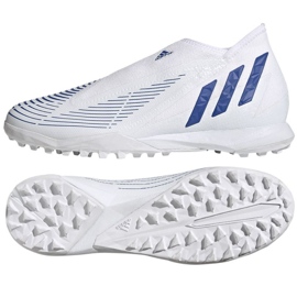 Adidas Predator Edge.3 Ll Tf GX2629 jalkapallokengät valkoinen valkoinen