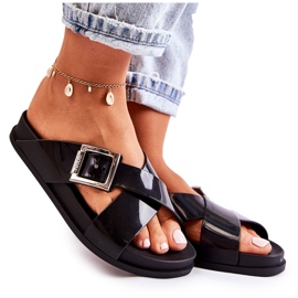 Naisten kumitossut ZAXY JJ285058 Musta