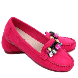 Loaferit Megara Fuchsia kivillä vaaleanpunainen Loaferit Megara Fuchsia kivillä vaaleanpunainen