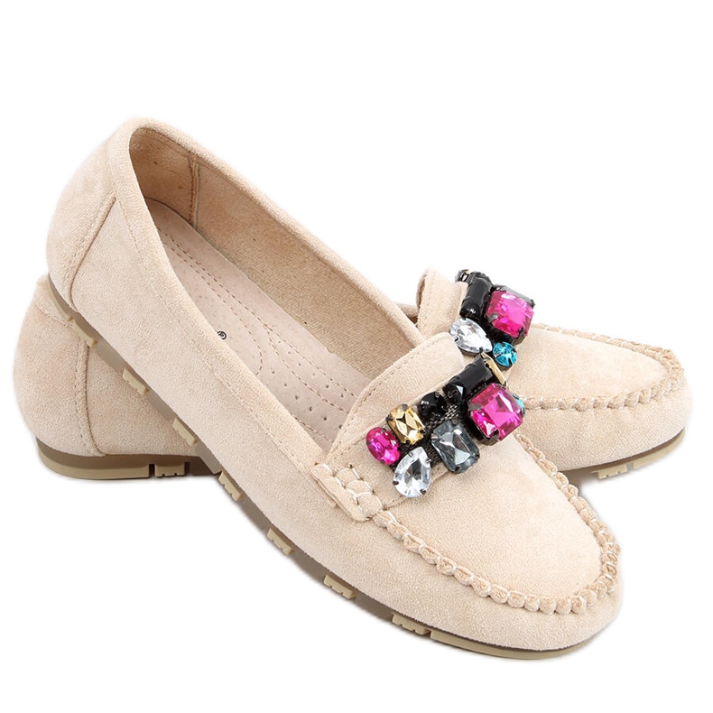 Loaferit Megara Beige -kivillä