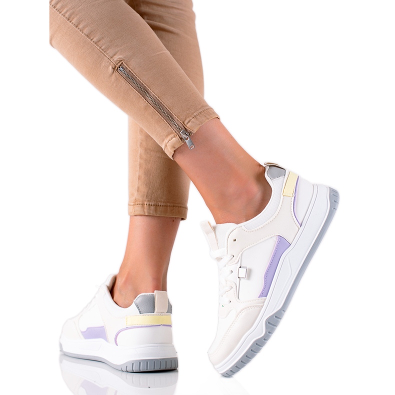 TRENDI Värikkäät urheilukengät valkoinen monivärinen