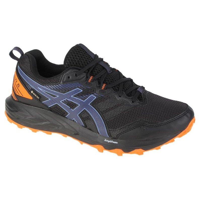 ASICS Gel-Sonoma 6 G-TX M 1011B048-016 musta laivastonsininen oranssi
