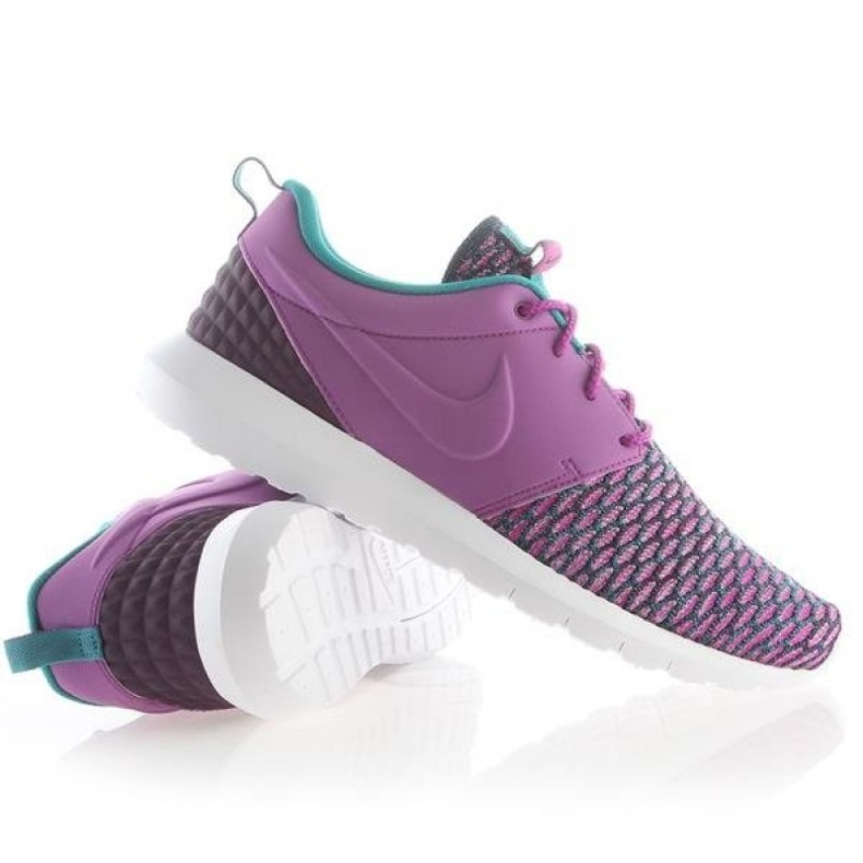 Nike Roshe Nm Flyknit Prm 746825-500 kengät Purppura violetti