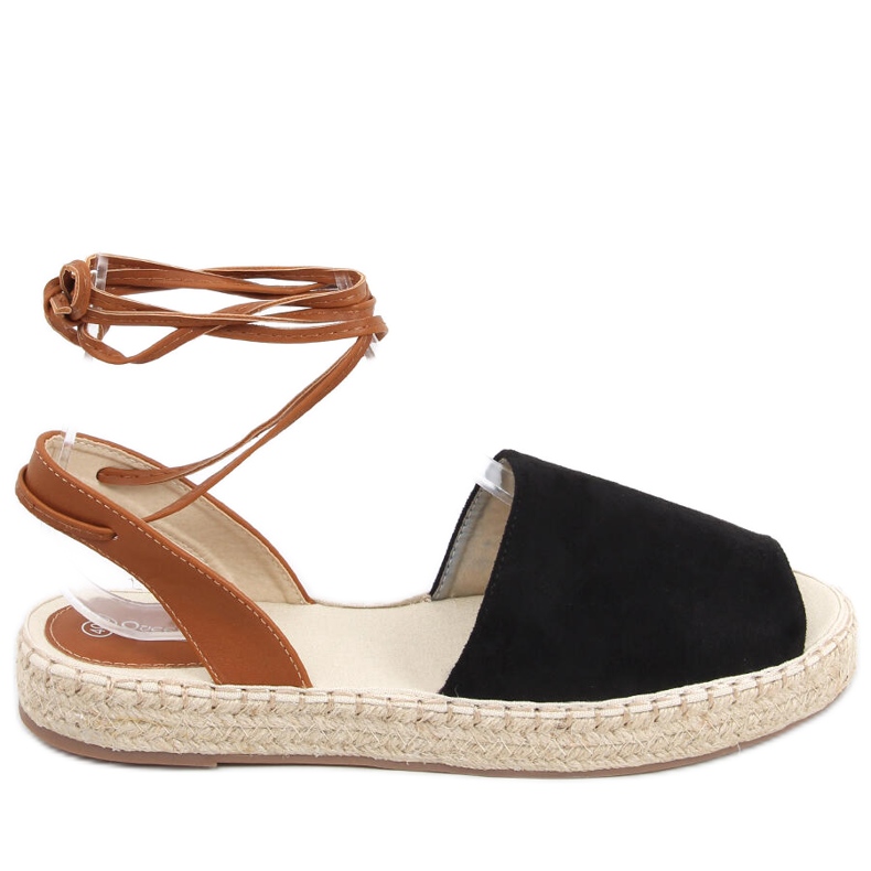 Andrina Black naisten espadrillit musta
