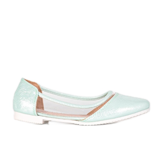 BM Minttulakatut Liisi lasten ballerinat vihreä