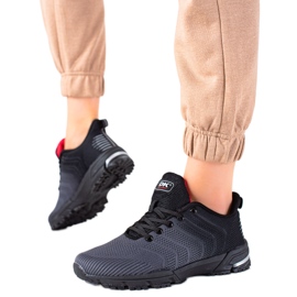 DK Mukavat urheilukengät musta harmaa DK Mukavat urheilukengät musta harmaa