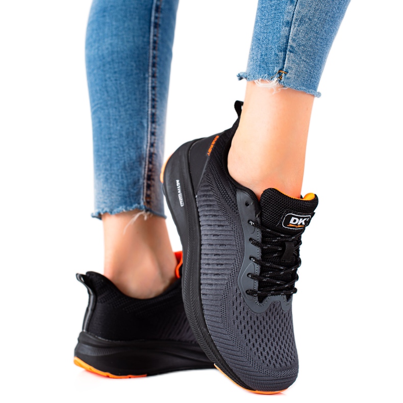 Klassiset DK-urheilukengät musta harmaa