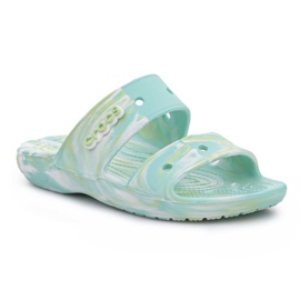 Crocs Classic marmoroitu sandaali W 207701-4SU sininen