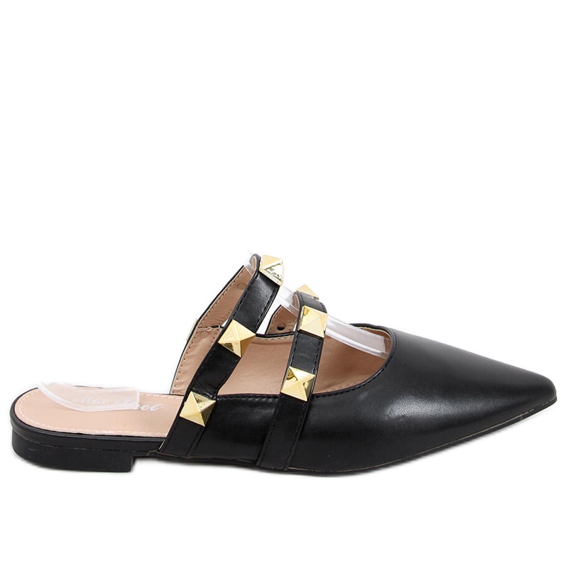 Canna mustat naisten sandaalit