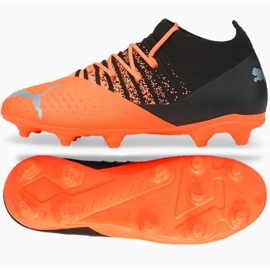 Puma Future Z 3.3 FG / AG Jr 106773 01 jalkapallokengät oranssi appelsiinit ja punaiset Puma Future Z 3.3 FG / AG Jr 106773 01 jalkapallokengät oranssi appelsiinit ja punaiset