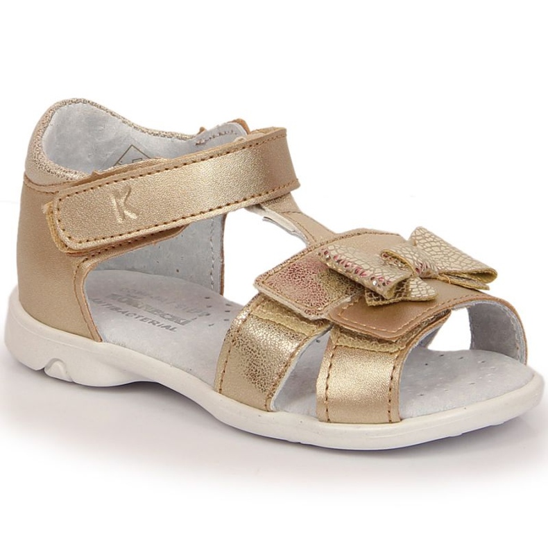 Velcro sandaalit Kornecki Jr KOR6309 kultaiset kultainen