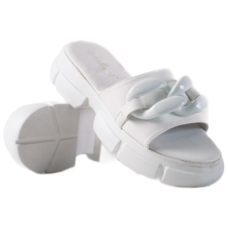 SHELOVET Tossut alustalla valkoinen