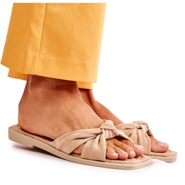 PG1 Naisten muodikkaat mokkanahkabeiget Lorrie-tossut