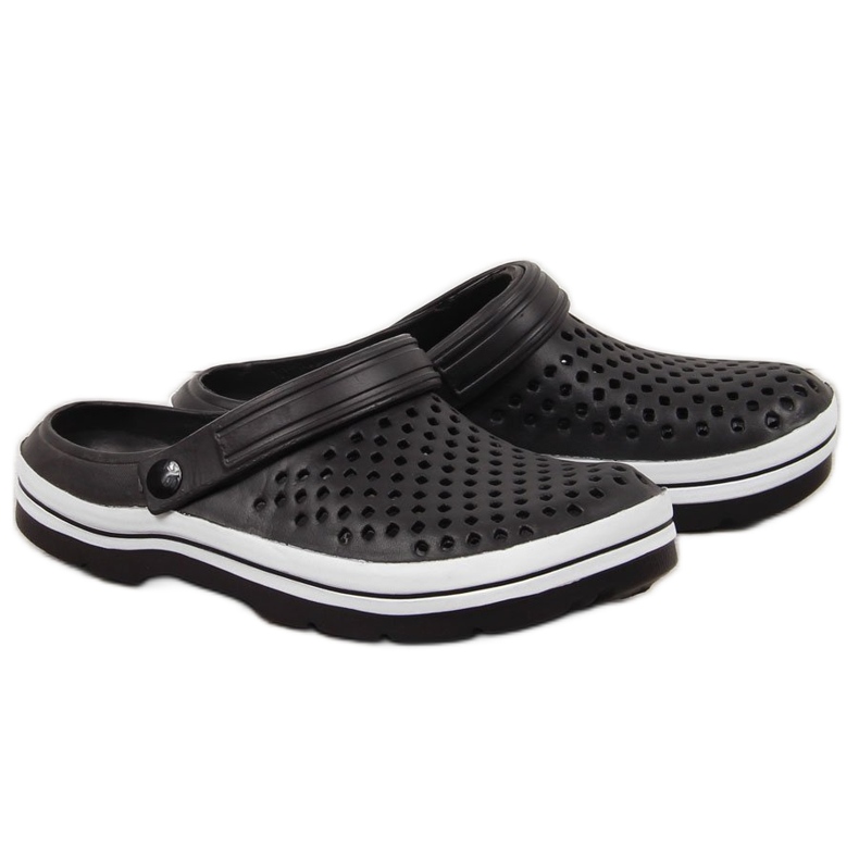 News Miesten mustat harjakattoiset vaahtomuovitossut UUTISET