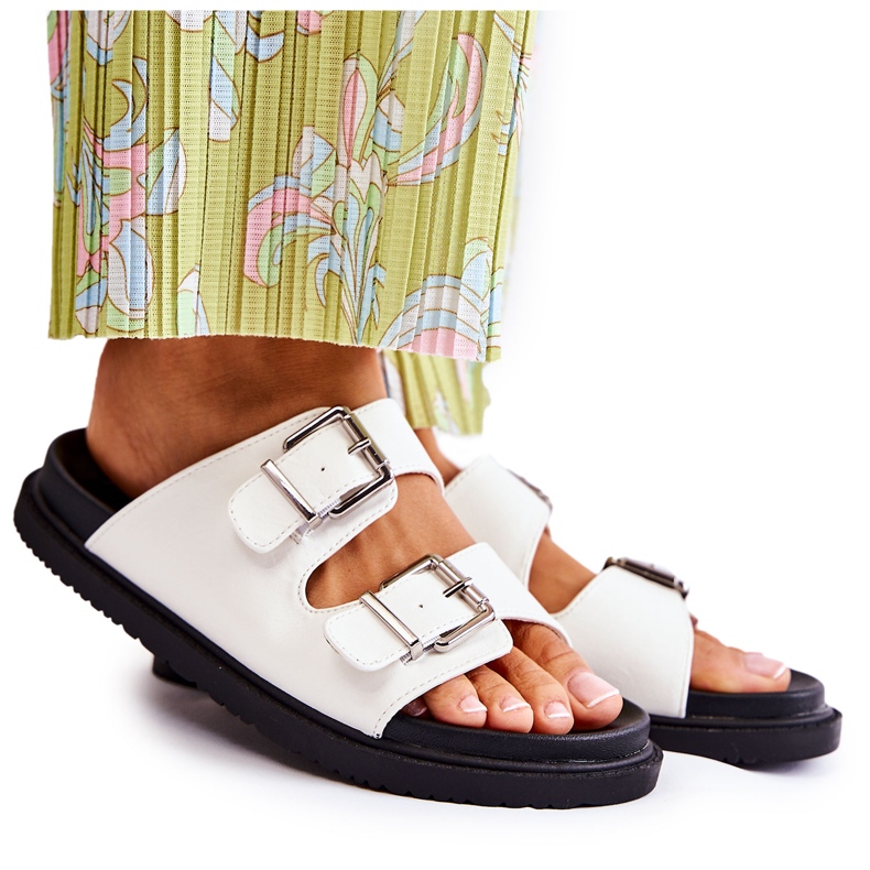 PJ1 Naisten klassiset valkoiset tossut Weston valkoinen