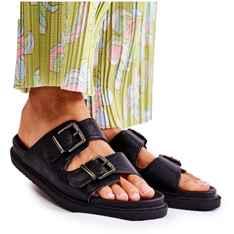 PJ1 Naisten klassiset mustat tossut Weston